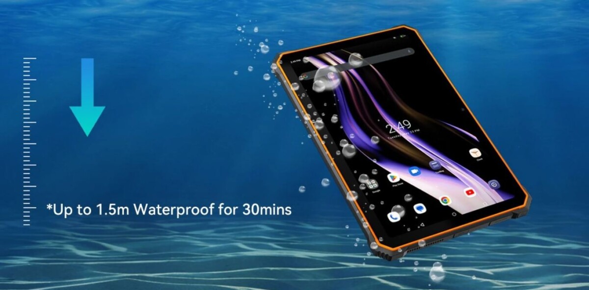 Blackview Active 5 tablet IP69K szinten vízálló