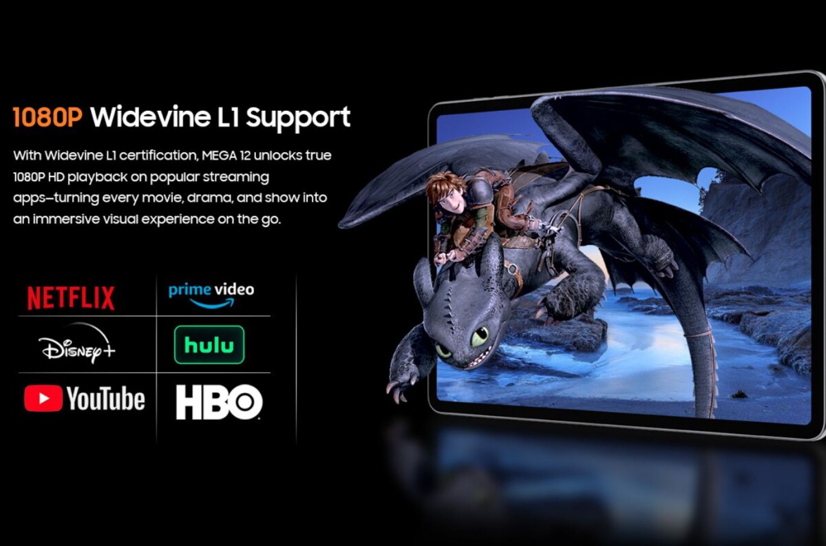 Blackview MEGA 12 Full HD streaming