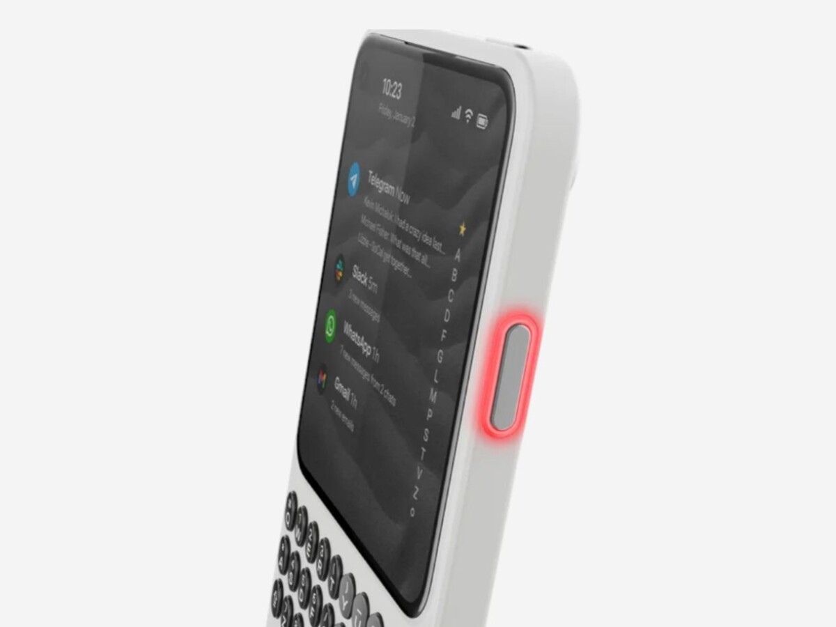 Clicks Communicator LED gomb