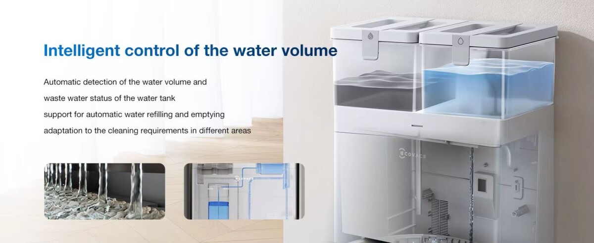 ECOVACS DEEBOT T30C PRO GEN2 két víztartállyal