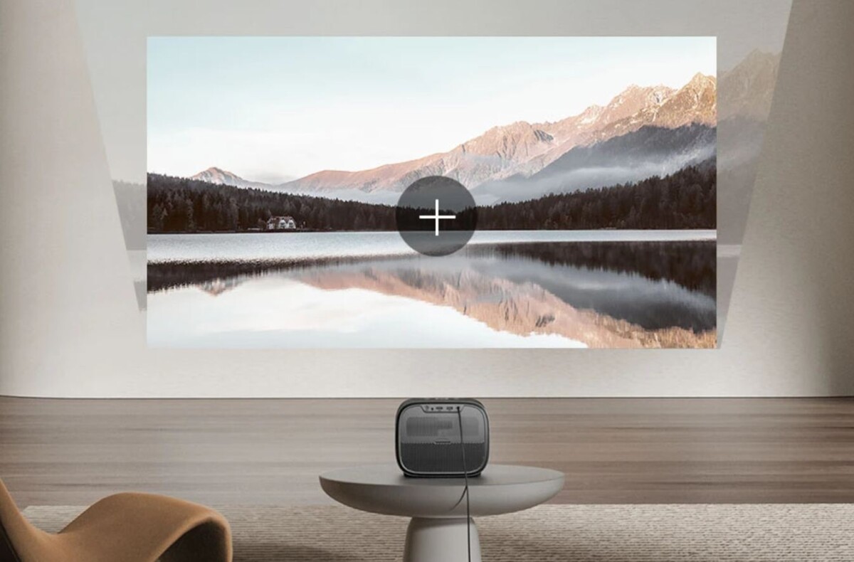 ETOE E3 Pro automatikus trapéz korrekció, fókusz beállítás