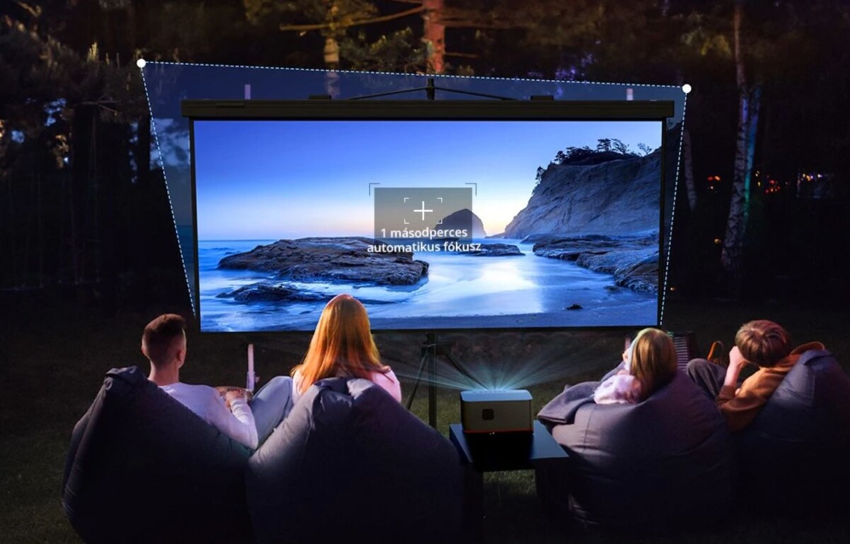 ETOE Whale Pro automatikus fókusz és trapézkorrekció