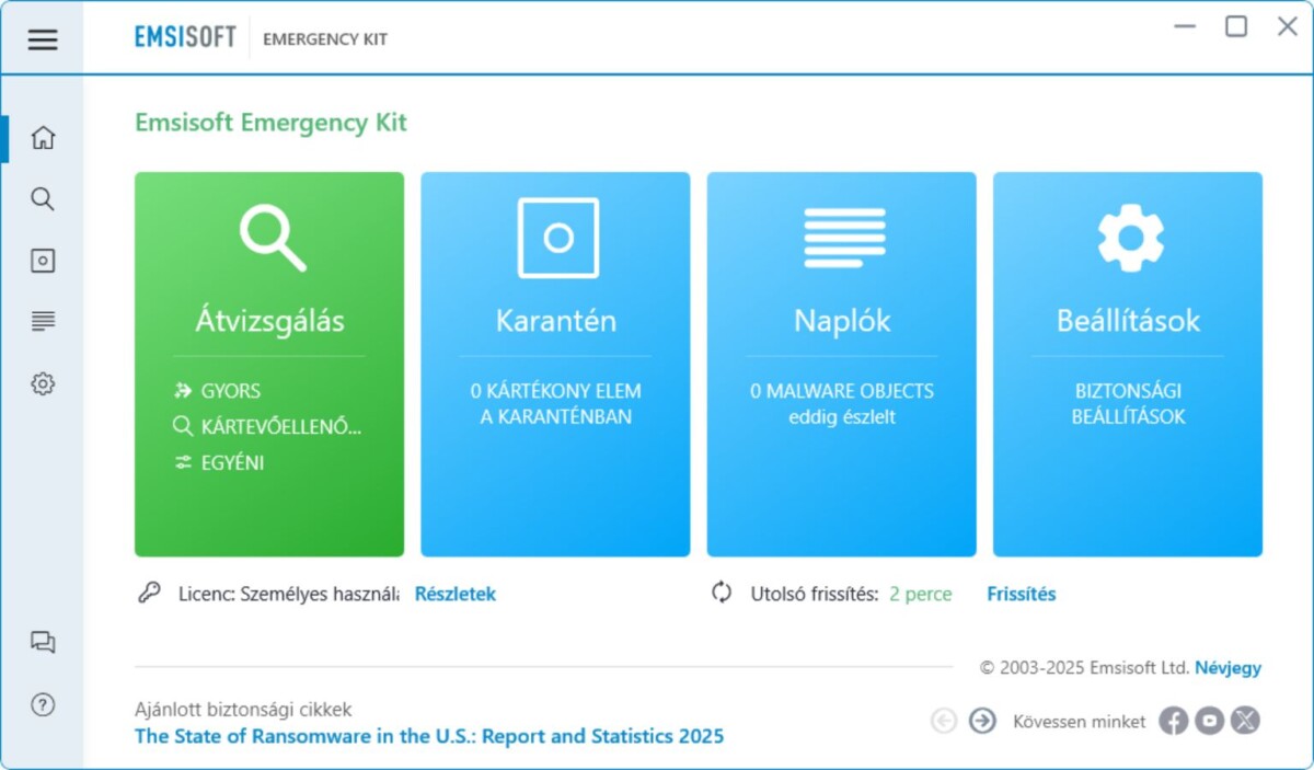 Emsisoft Emergency Kit