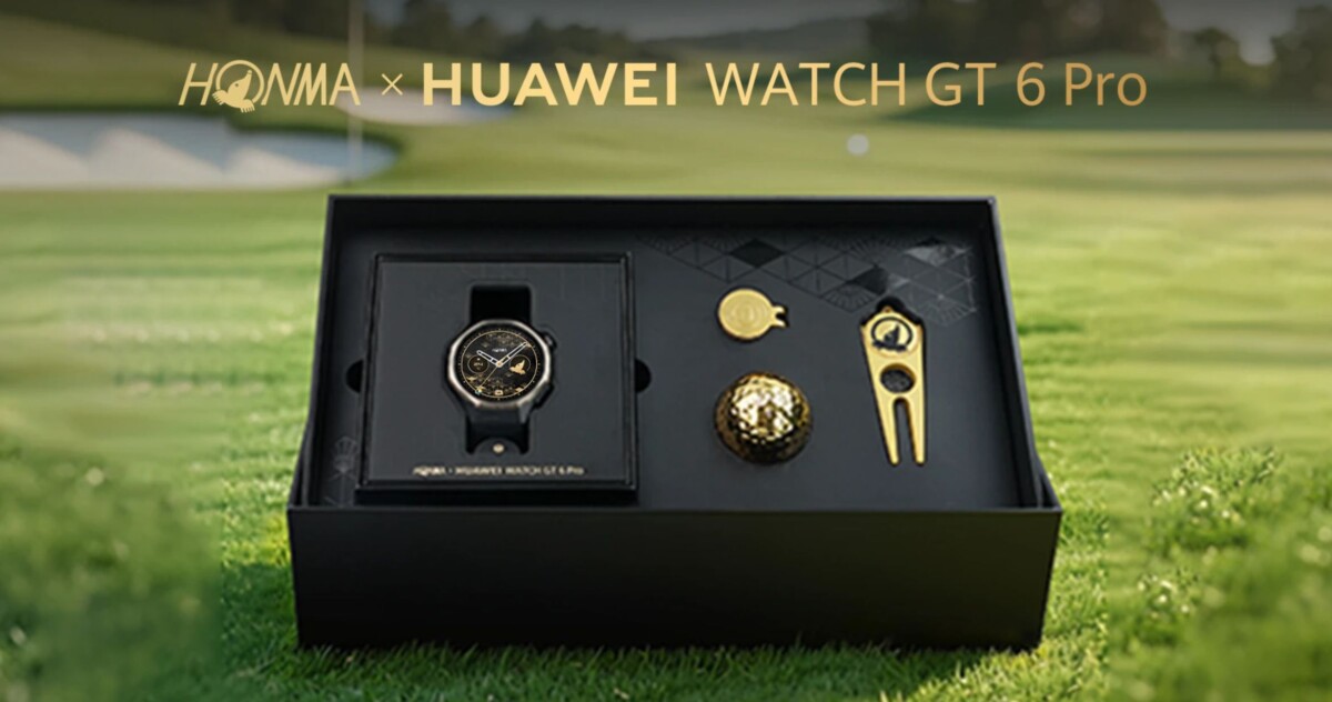 HONMA × HUAWEI WATCH GT 6 Pro doboz