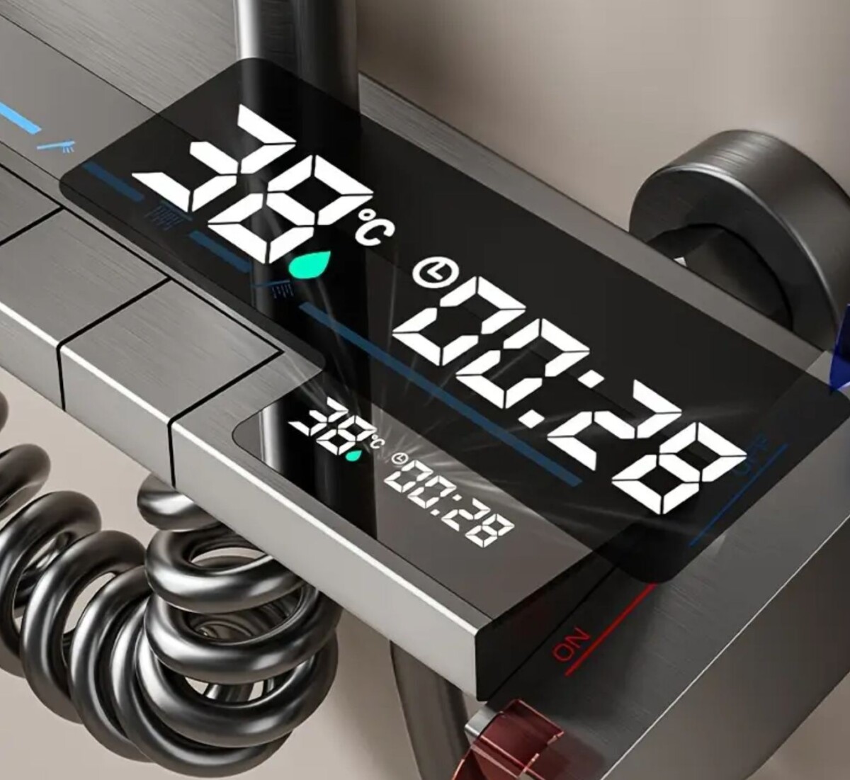 Luxus zuhany kijelzővel