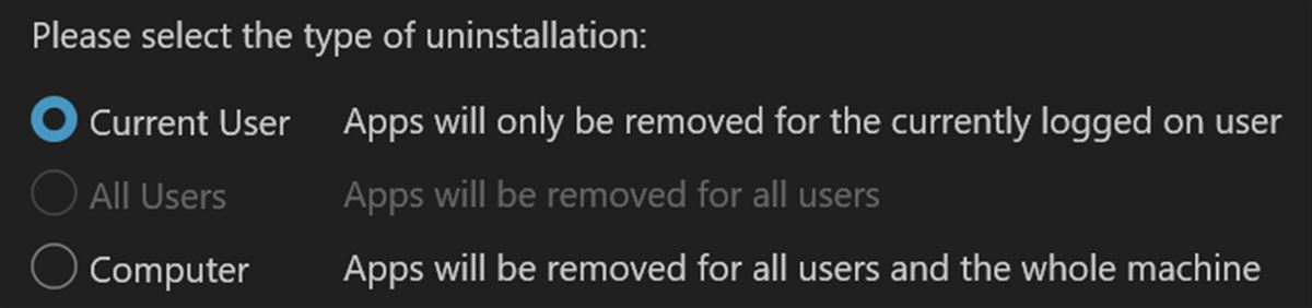 O&O AppBuster törlés