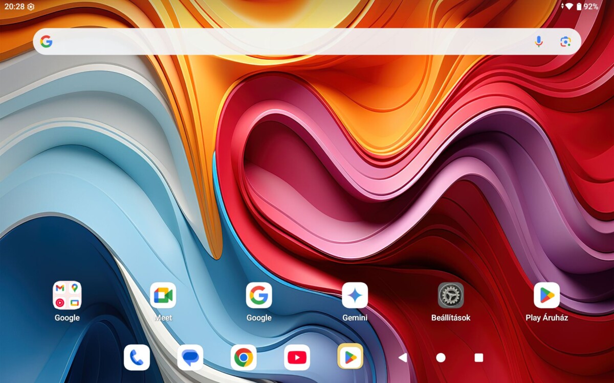 Teclast T65 rendszer