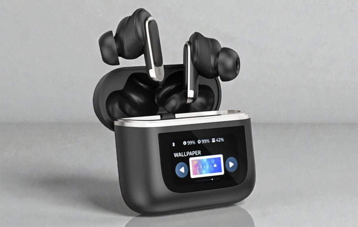 A BlitzWolf kijelzős vezetéknélküli fülhallgatójánál nincs menőbb és olcsóbb