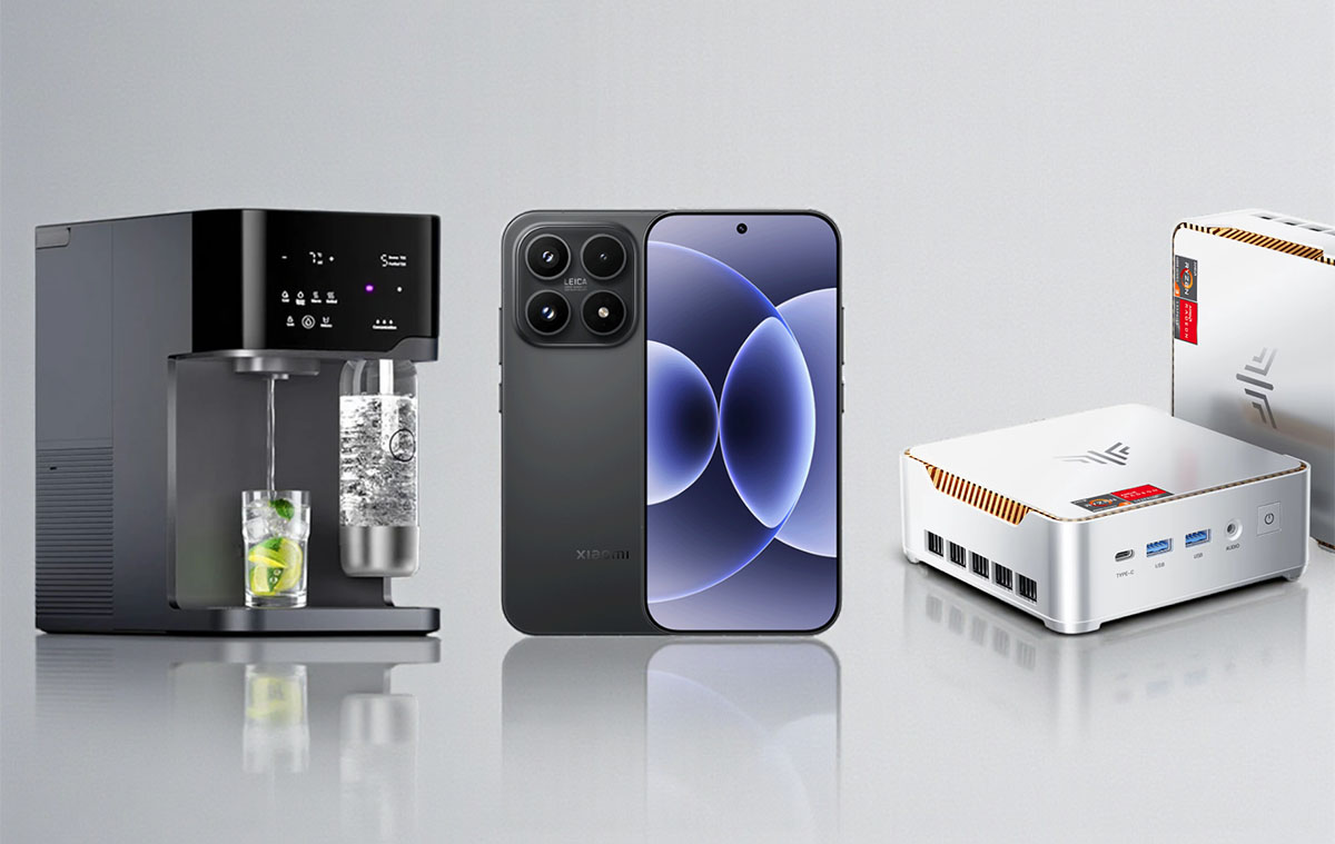 A legkomolyabb víztisztítós ital automata és a Xiaomi 17 global, mini PC