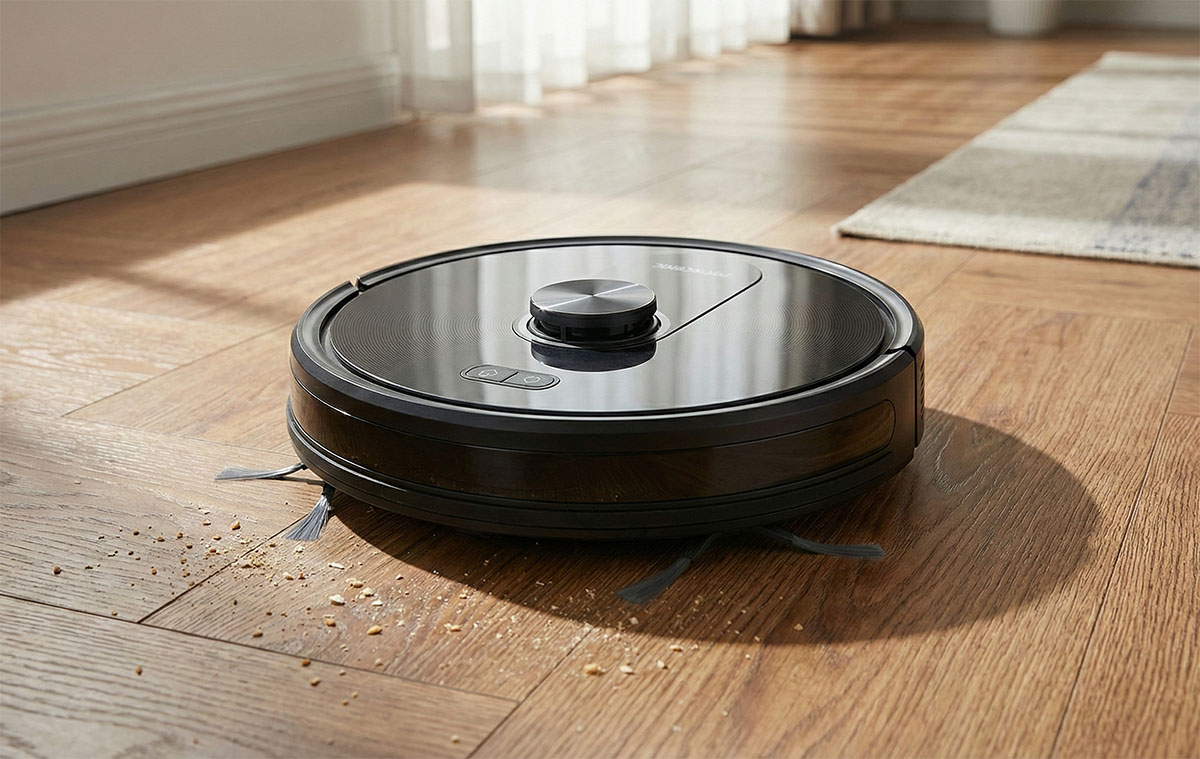 A Proscenic Q10 olcsó, profi robotporszívó nagy szívóerővel