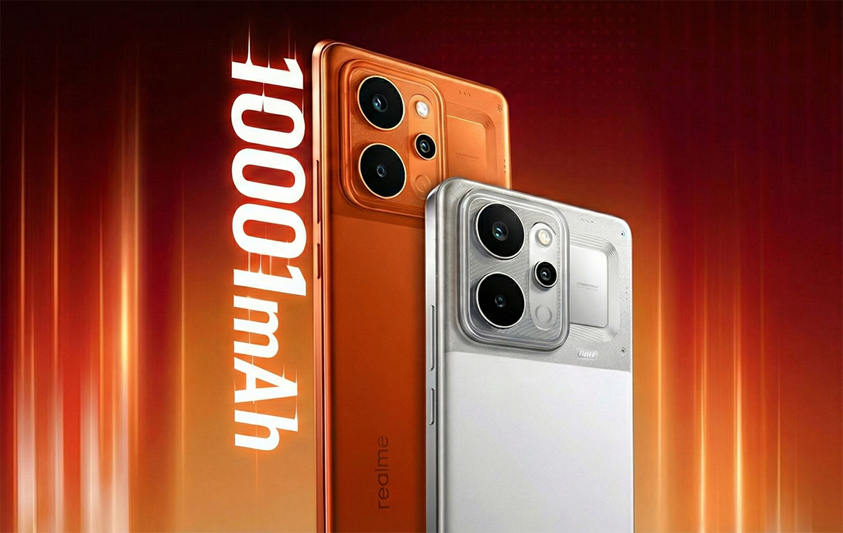 A realme P4 könnyű, mégis 10 000 mAh akkumulátorral érkezik