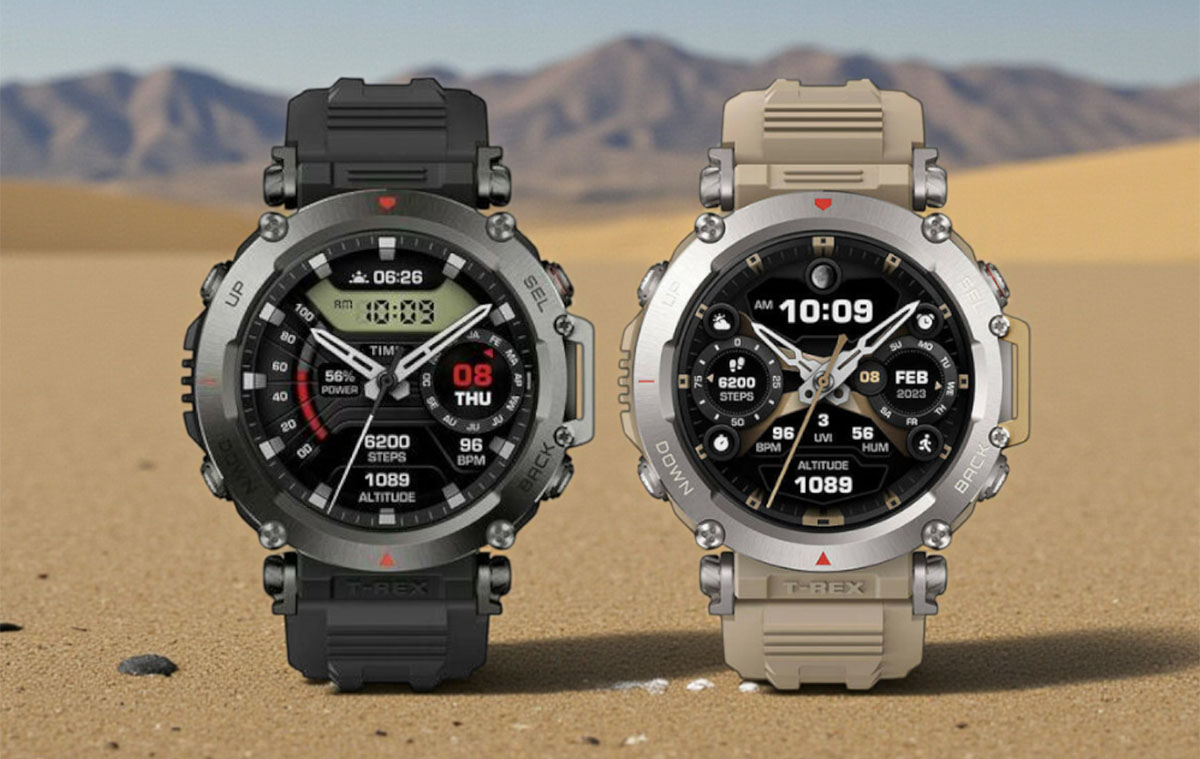 Az Amazfit T-Rex Ultra 2 komoly frissítésekkel jöhet - MicroLED kijelző, műholdas üzenetküldés