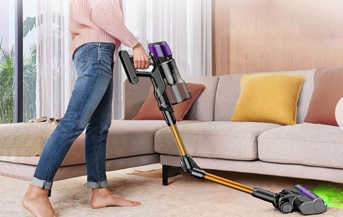 Az Ultenic U20 vezetéknélküli porszívóval a takarítás kényelmes