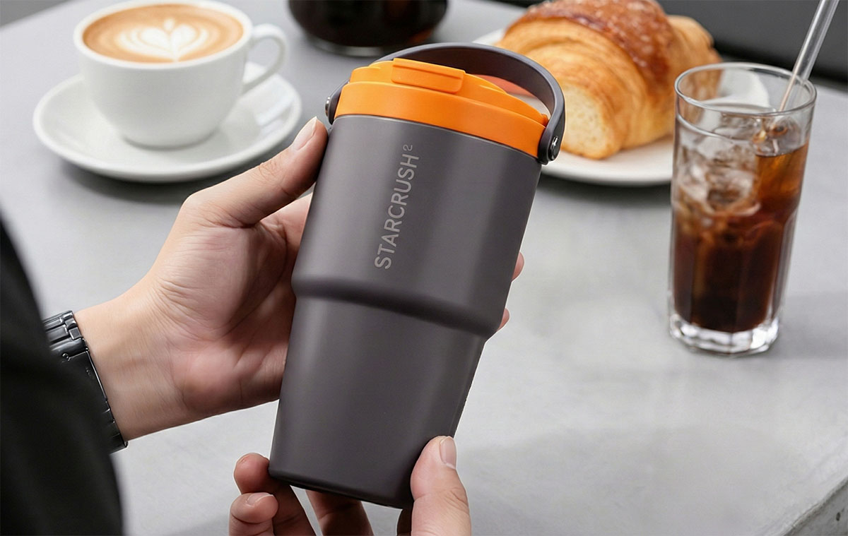 Hogy mi? A kávés termosz pohár, ami akkumulátoros kávéfőző is