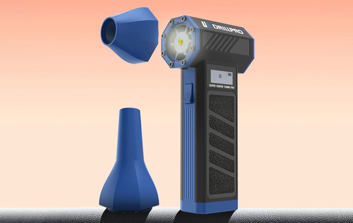 Meglepően erős és nagyon olcsó akkumulátoros légfújó