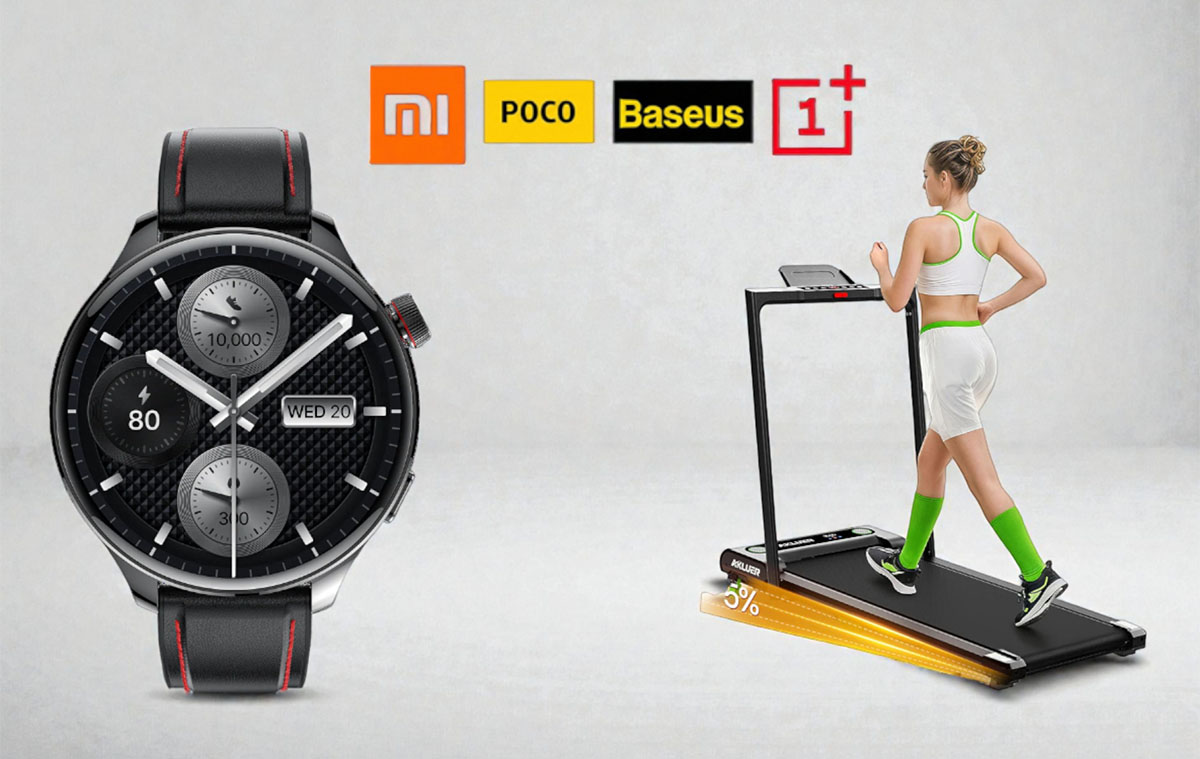 Okosóra hatalmas kijelzővel, sétapad, Xiaomi, REDMI, POCO, OnePlus leárazások