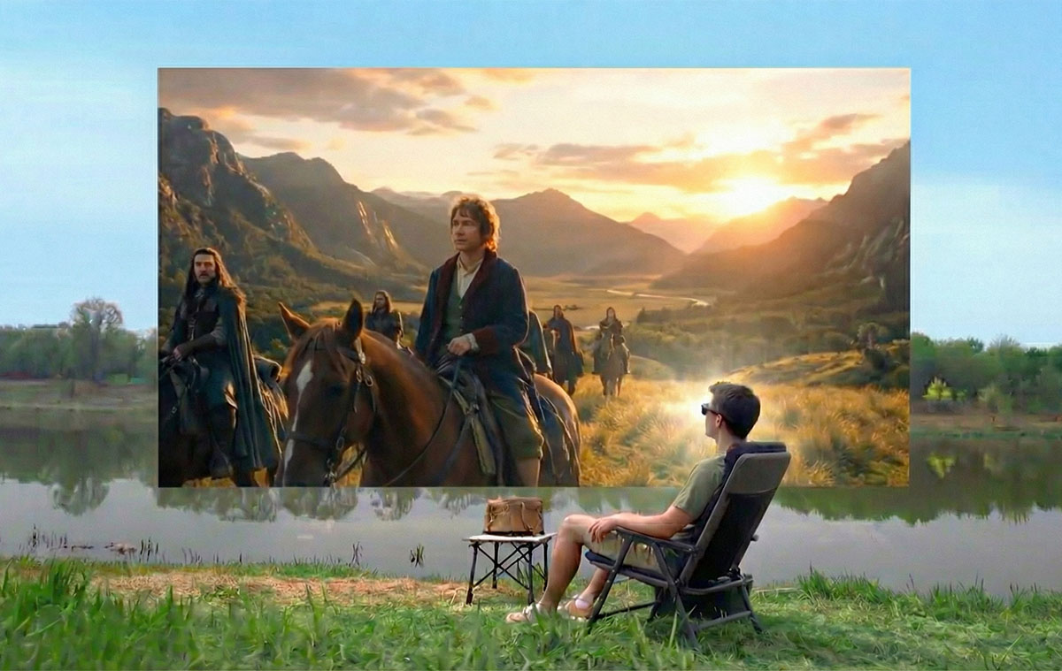 RayNeo Air 3s Pro szemüveg teszt - a hordozható 5 méteres kijelző (3D filmekhez is)