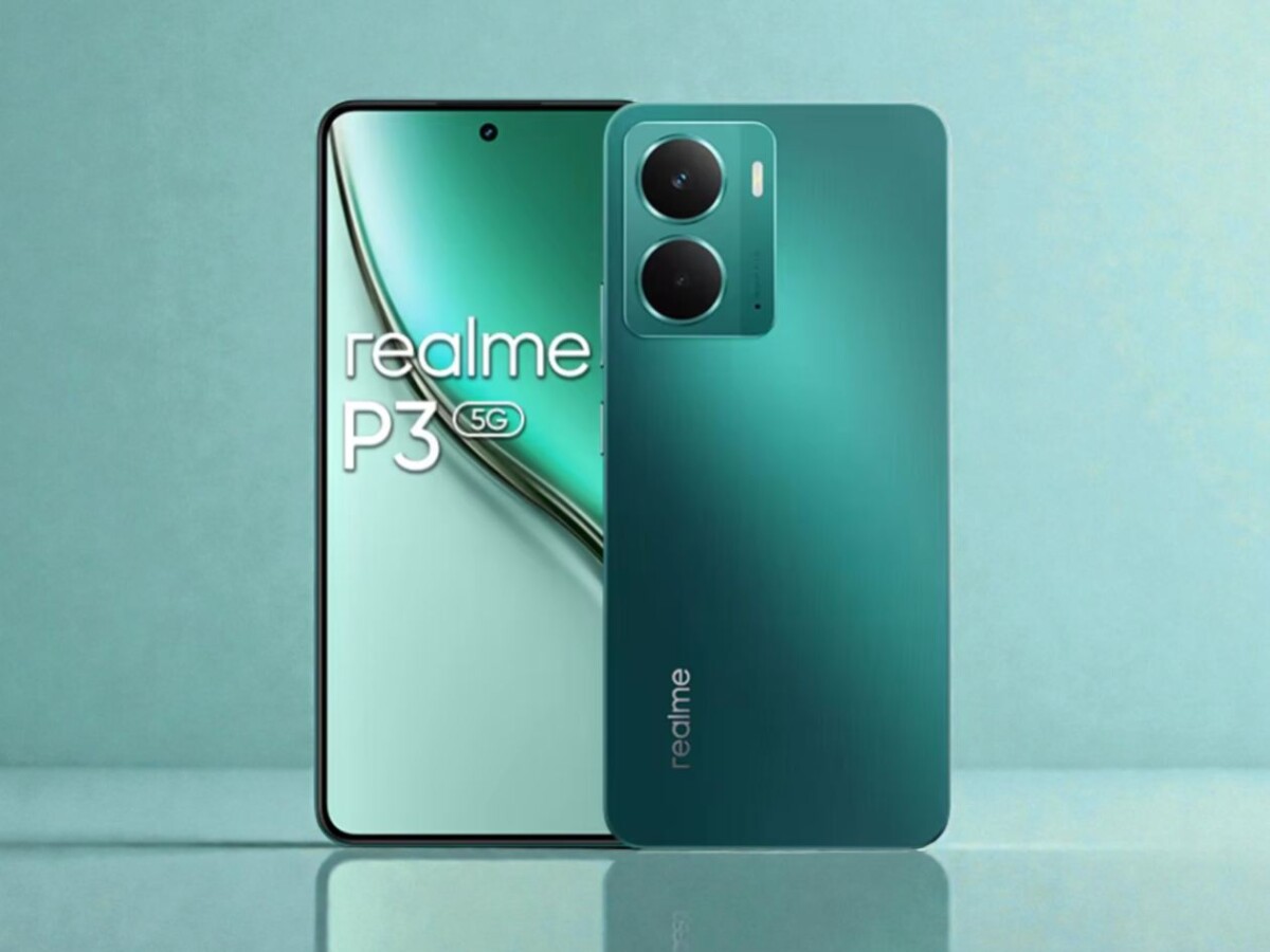 realme P3 zöld