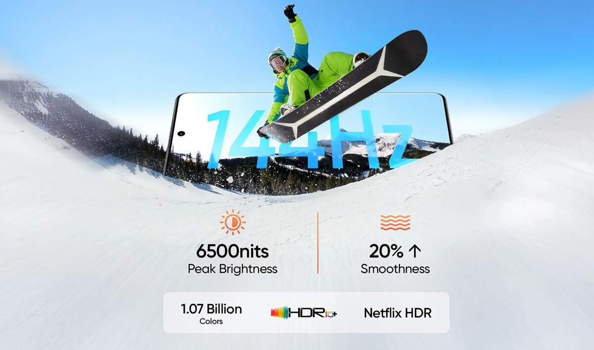 realme P4 Power kijelző