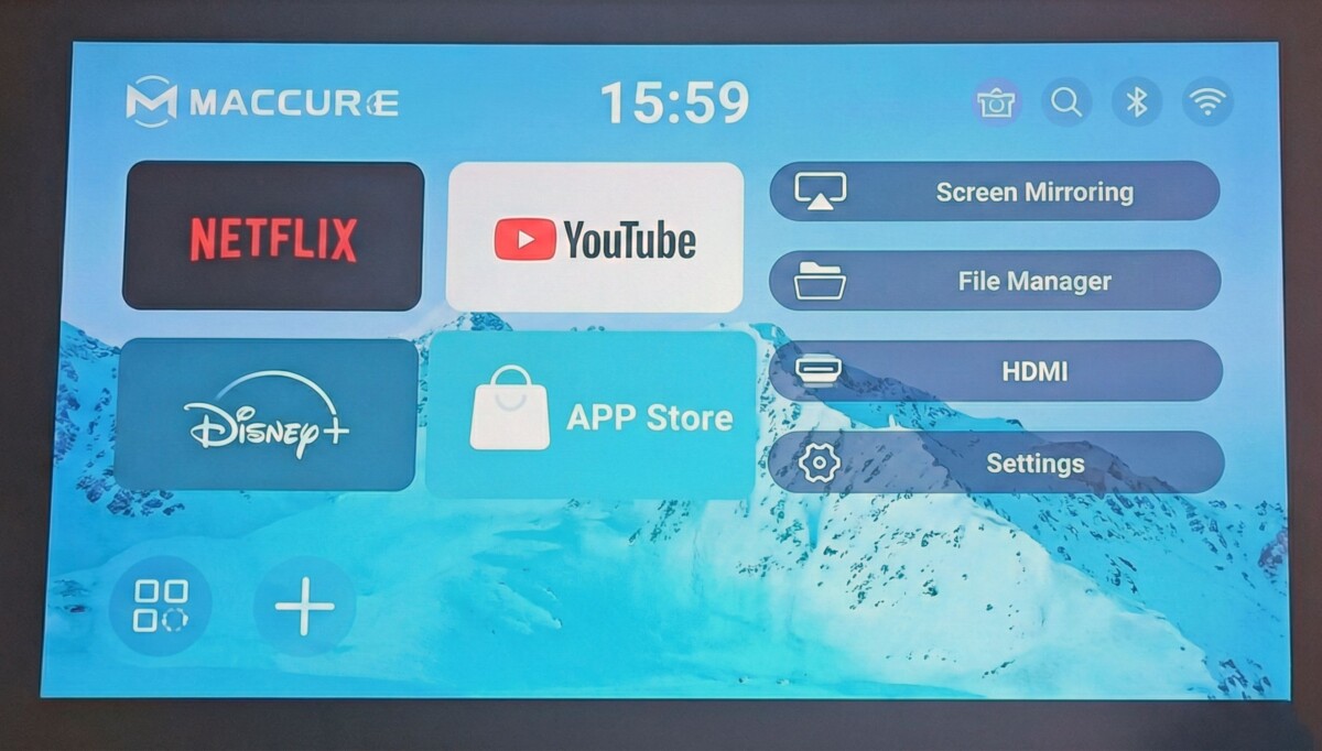 Androidos, ultraolcsó projektor 