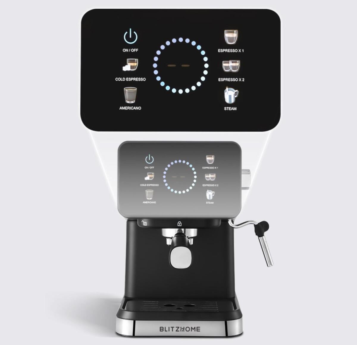 BlitzHome CM3171 érintőgombok