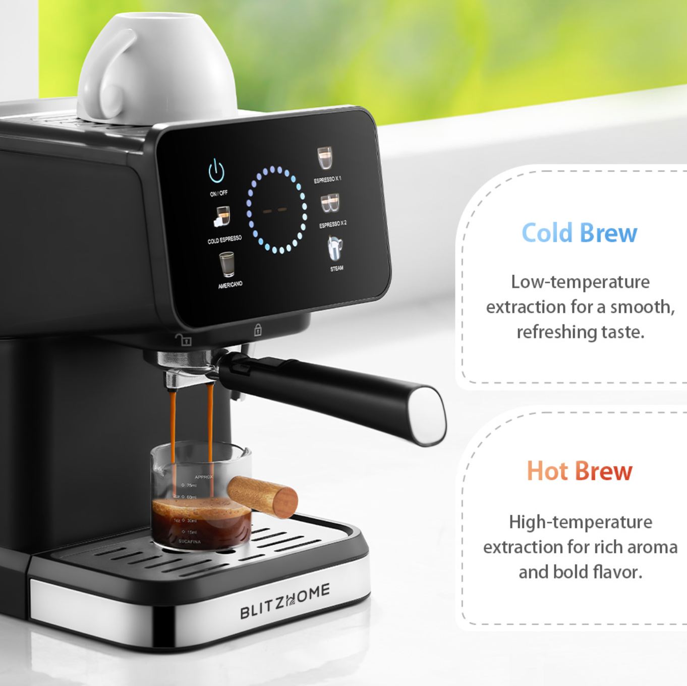 BlitzHome CM3171 hideg vizes főzés