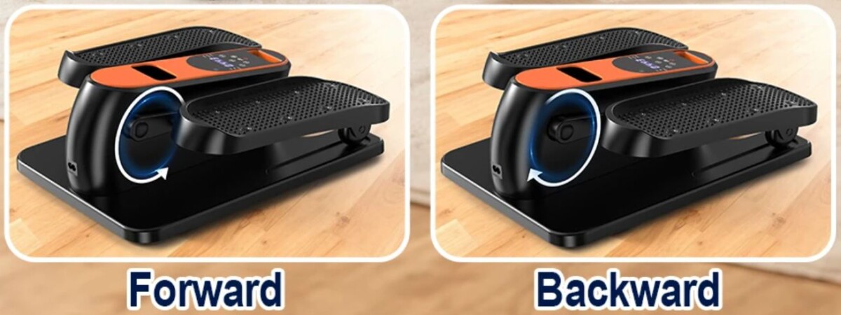 Bominfit KF02 mini elliptikus tréner Előre és hátrafelé is hajtható