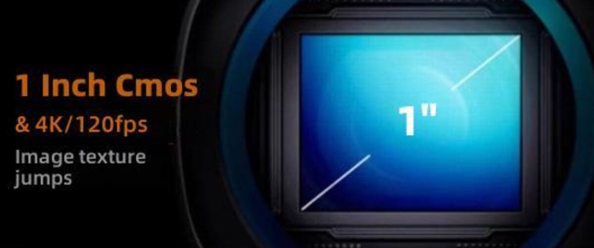 DJI Osmo Pocket 3 1 inch szenzor