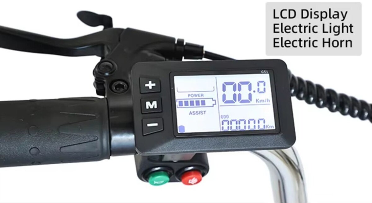 GOGOBEST GF100 kijelző