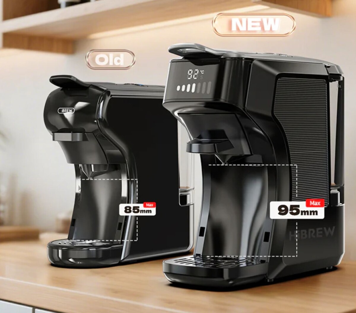 HiBREW H1C magassága