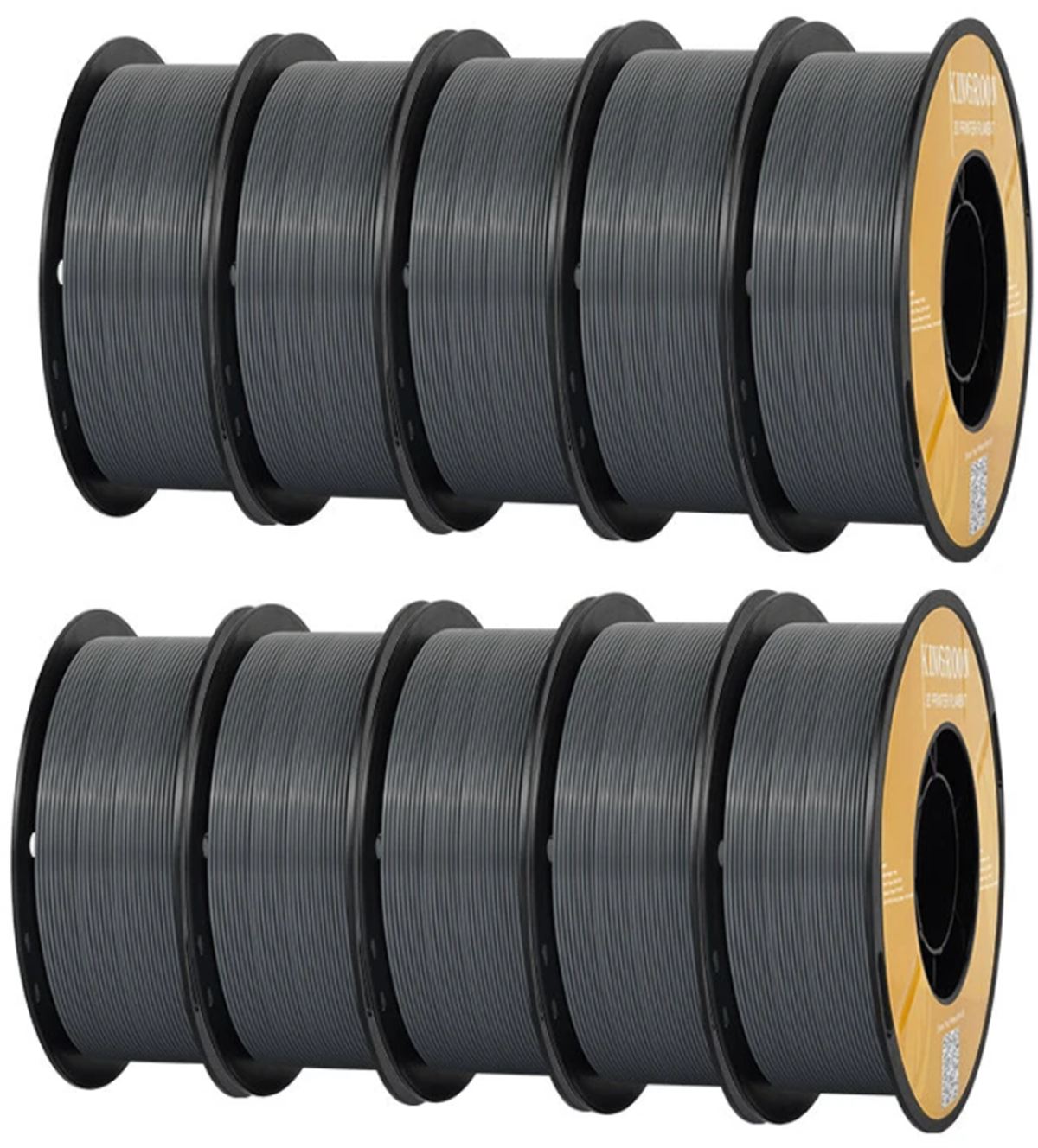 Kingroon PETG filament sötétszürke