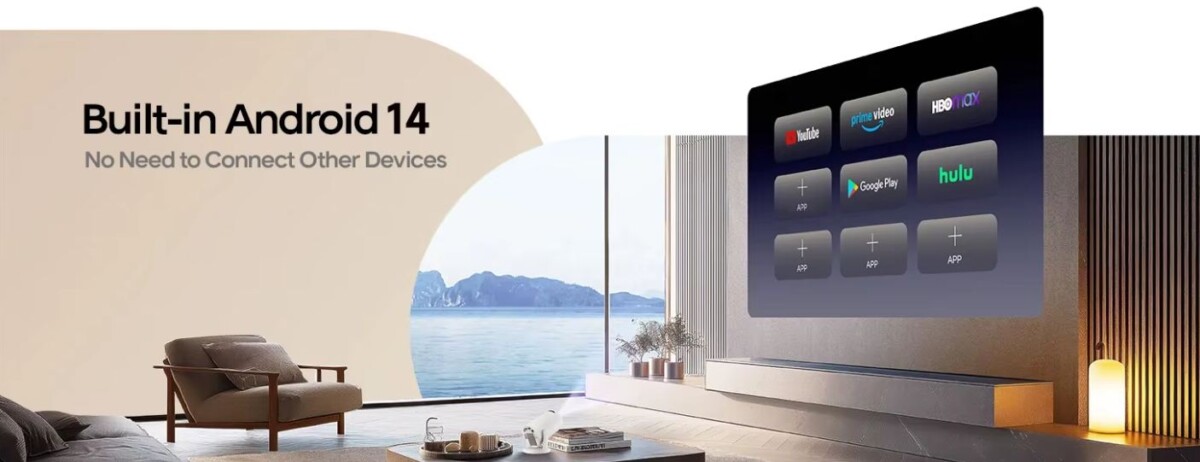 Magcubic HY300 Pro androidos projektor