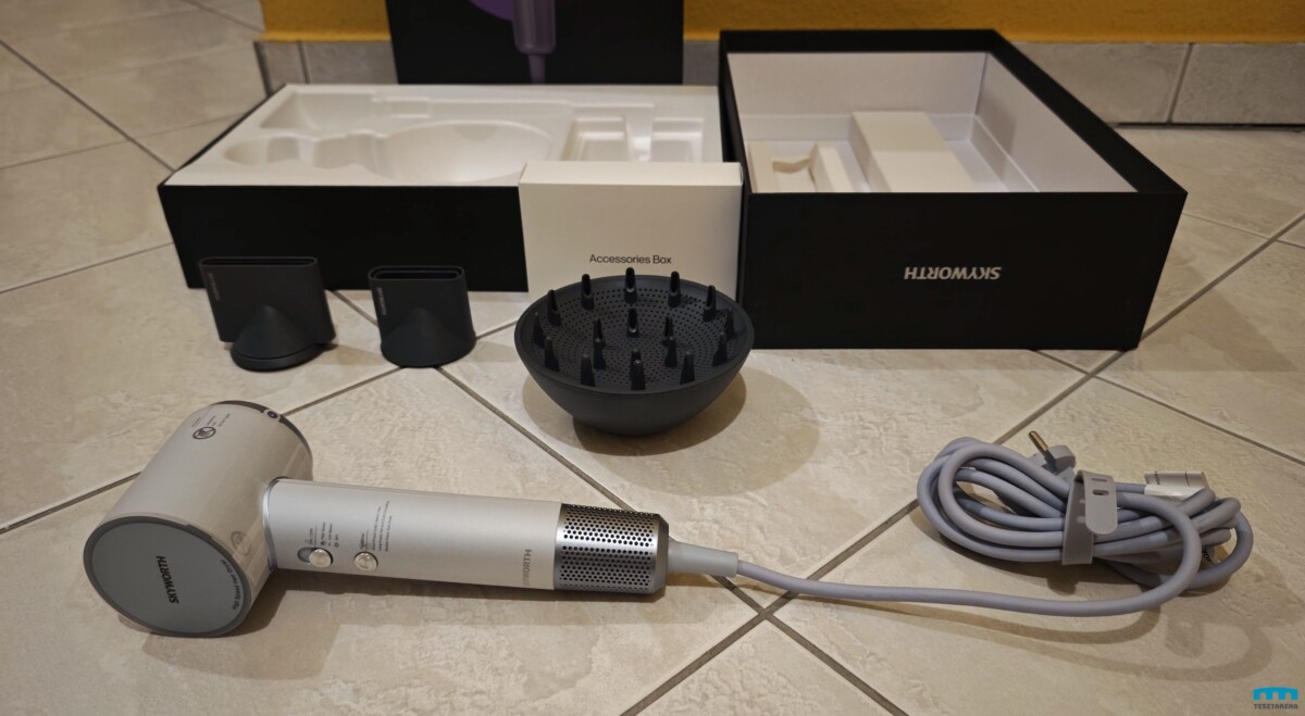 Metz Skyworth doboz tartalma