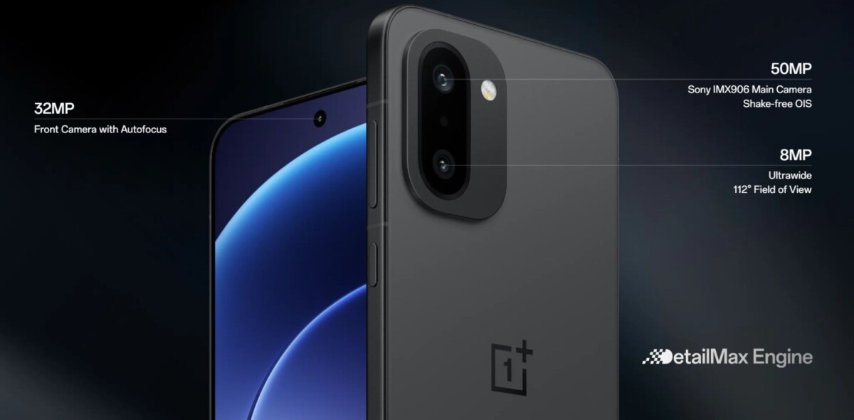 OnePlus 15R kamerák