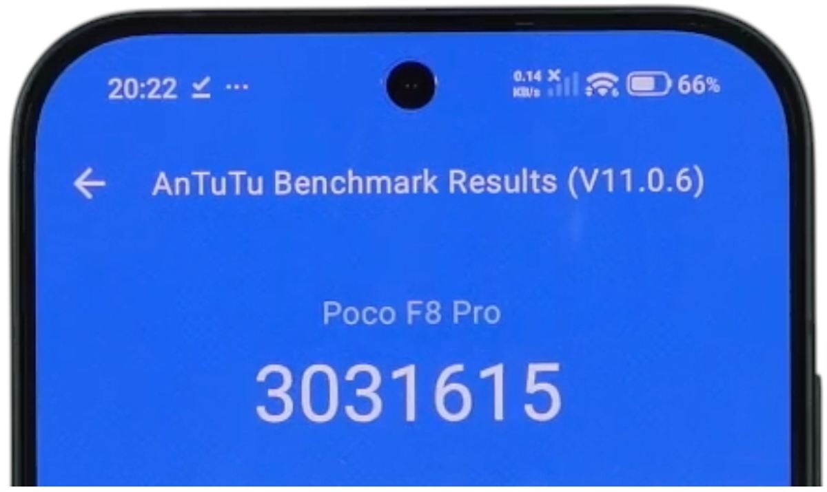 POCO F8 Pro AnTuTu