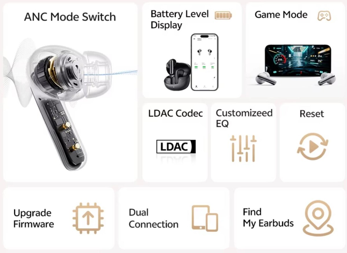 QCY MeloBuds N60 mobil app