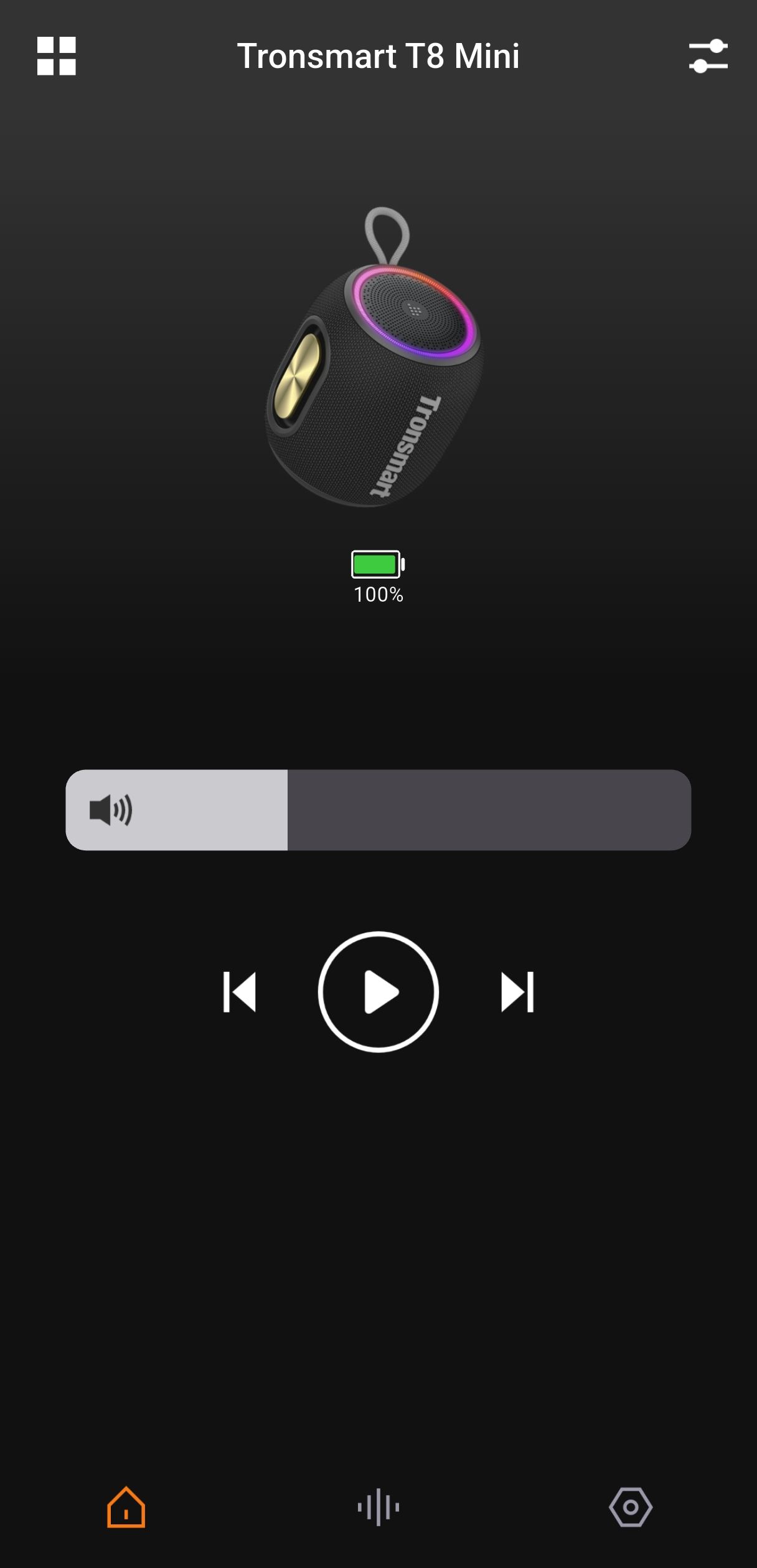 Tronsmart T8 Mini app