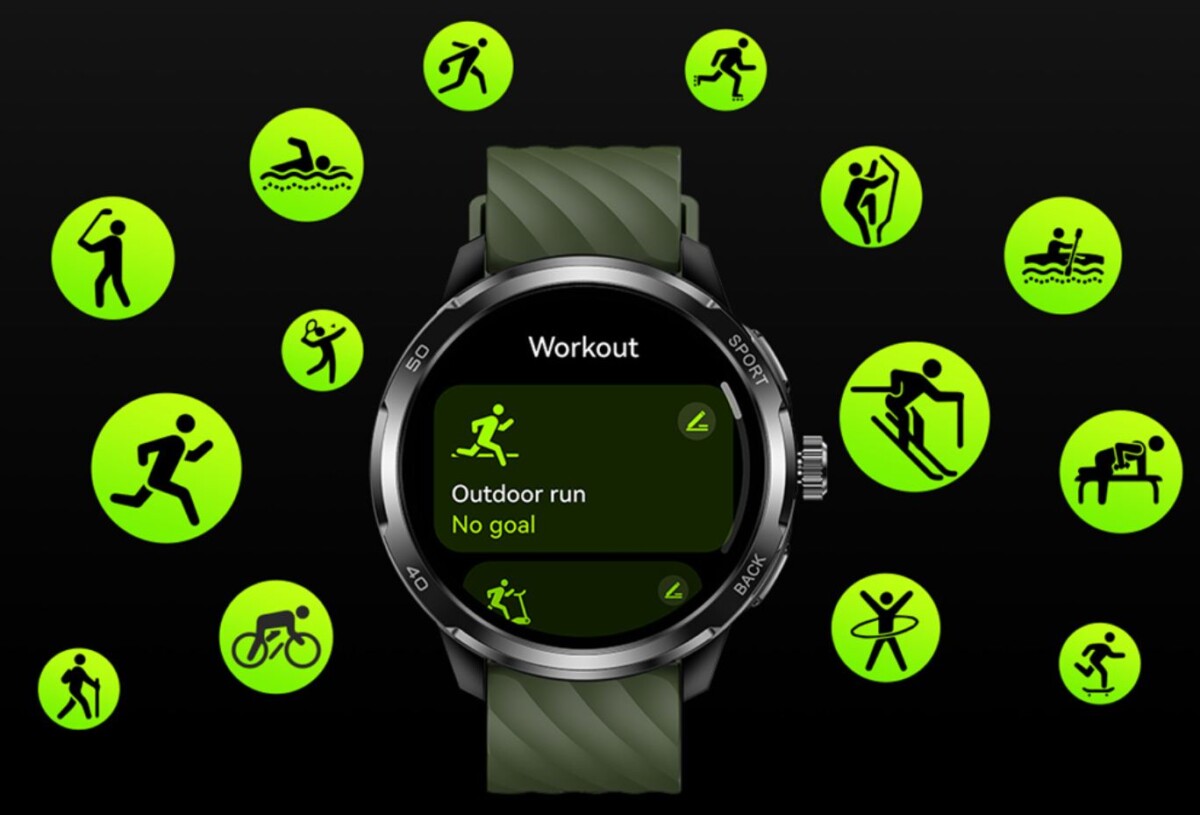 Ulefone Armor Watch Pro sportmódok