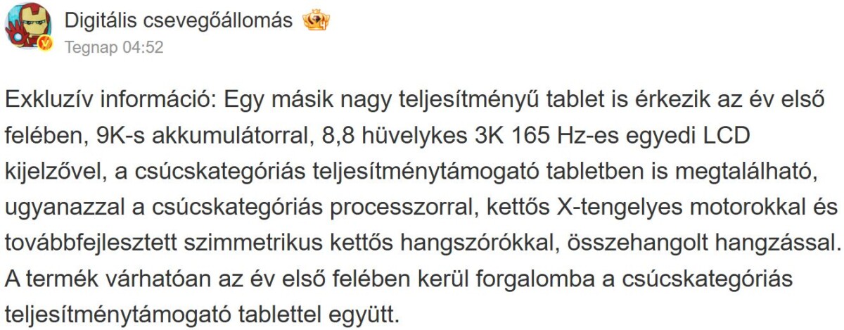 Xiaomi Pad Mini 2 leak