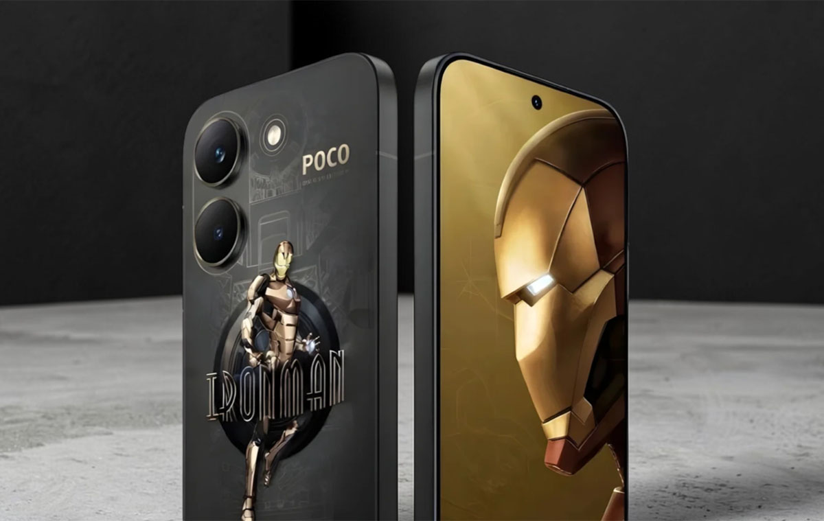 A POCO X8 Pro Iron Man Edition tényleg egyedi telefon lesz