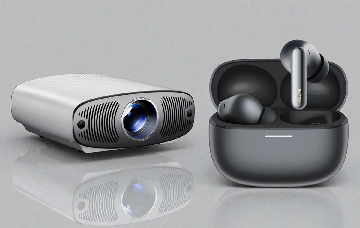 A professzionális, hat hangszórós Xiaomi fülhallgató és a világ legjobb olcsó projektora