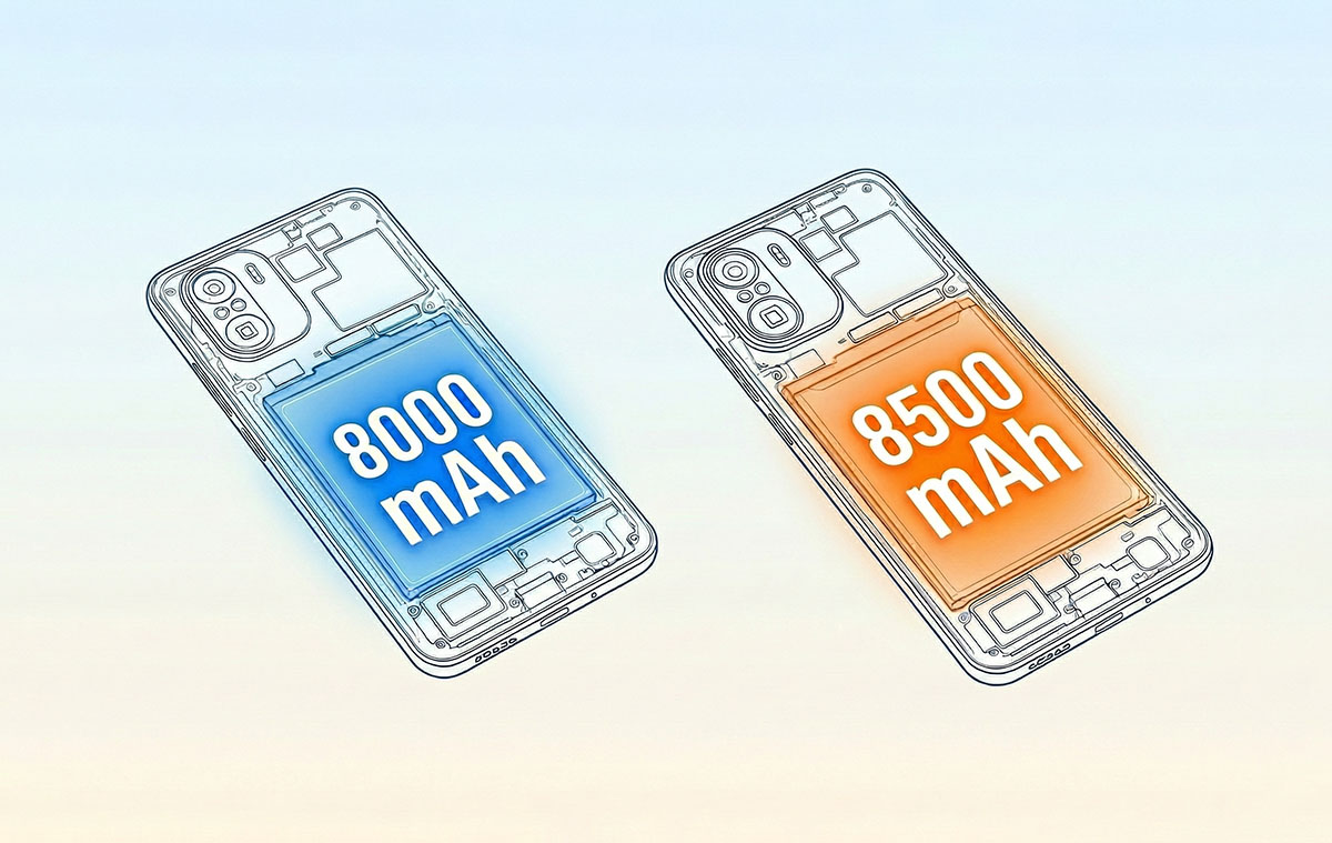 A Xiaomi már fejleszti a 8000mAh és 8500mAh felsőkategóriás telefonokat