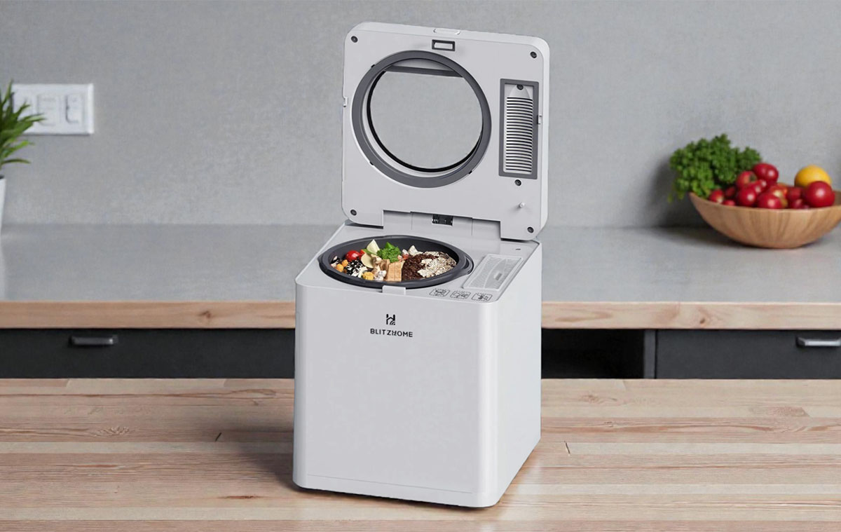 BlitzHome HQD-260 Plus elektromos komposztáló