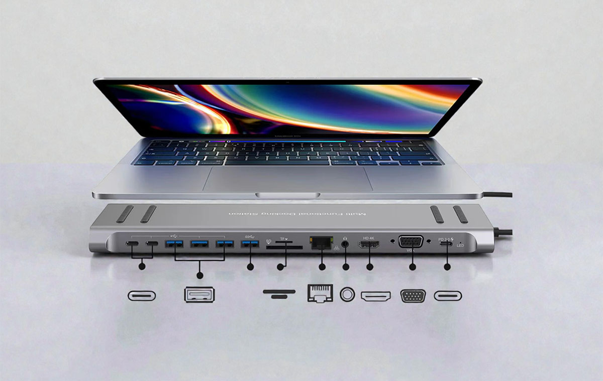 Laptopból számítógép rengeteg USB-vel, bemenettel és olcsón