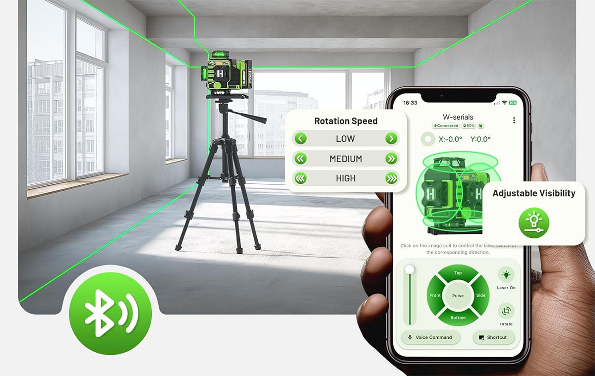 Lézeres szintező - amikor a méricskélés végre nem viszi el az egész napot