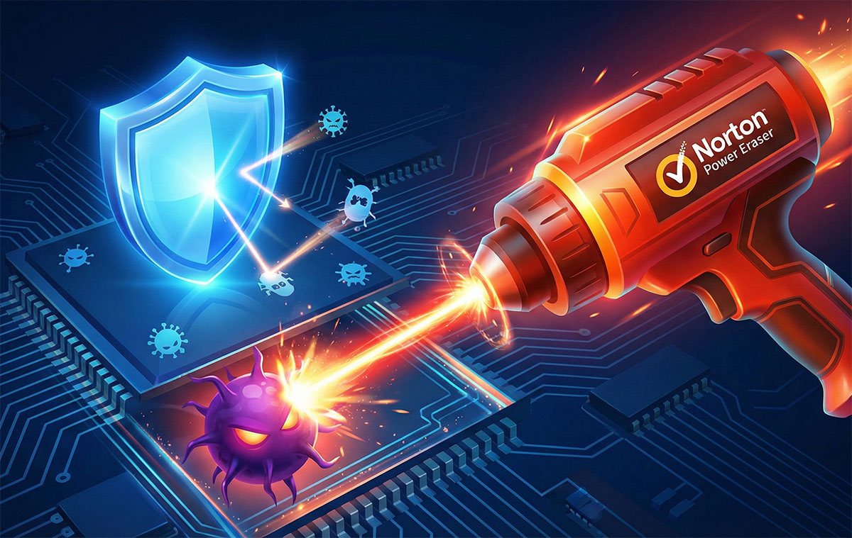 Norton Power Eraser - amikor a sima vírusirtó már kevés