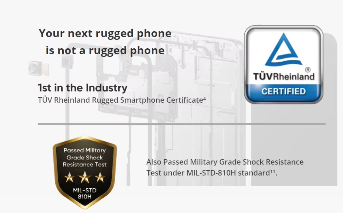 realme C75 strapabíró, vízálló telefon