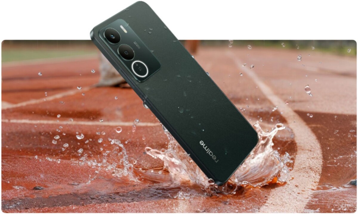 realme P3 lite strapabíró telefon