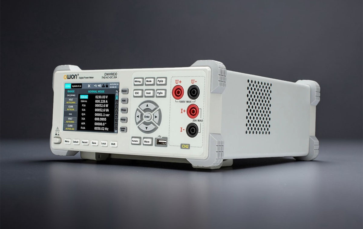 Valós idejű energiaanalízis OWON módra - OWH9811 és OWH9830