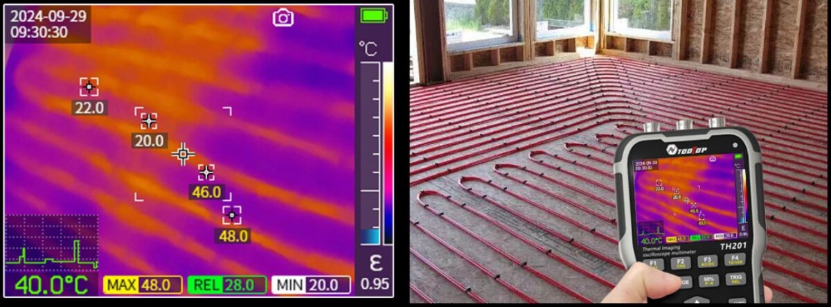 AV TOOLTOP TH201 hőkamera